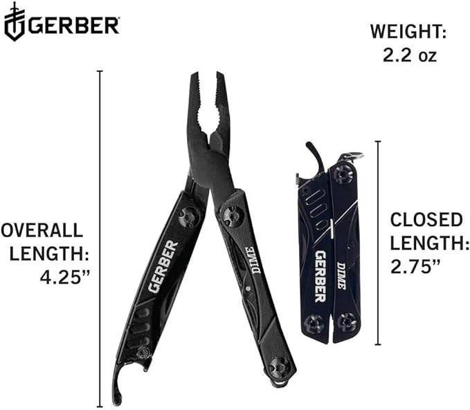 Gerber Gear Dime 12-in-1 Mini EDC Multitool - Image 2
