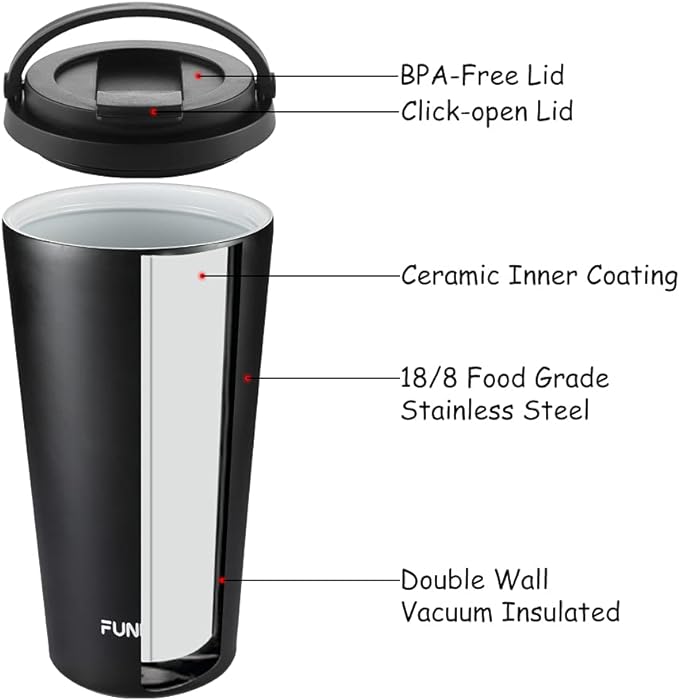 Funkrin Insulated Coffee Mug - Image 5