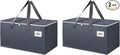 2 Pack Extra Large 93L Moving Bags, 60lb Heavy Duty Moving Totes by Unknown