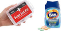 DMI 76-Piece First Aid Kit and TUMS 12 Count Smoothies Extra Strength 750mg by DMI