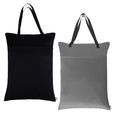 ALVABABY 2 Pack Large Wet Dry Bag Waterproof Hanging Cloth Diaper by ALVABABY