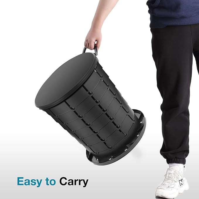 TRIPTIPS Upgrade Retractable Portable Toilet Travel Toilet Adjustable Height - Image 5