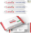 Hand Wipes | 80% Alcohol Hand Sanitizer Wipes by Latalia