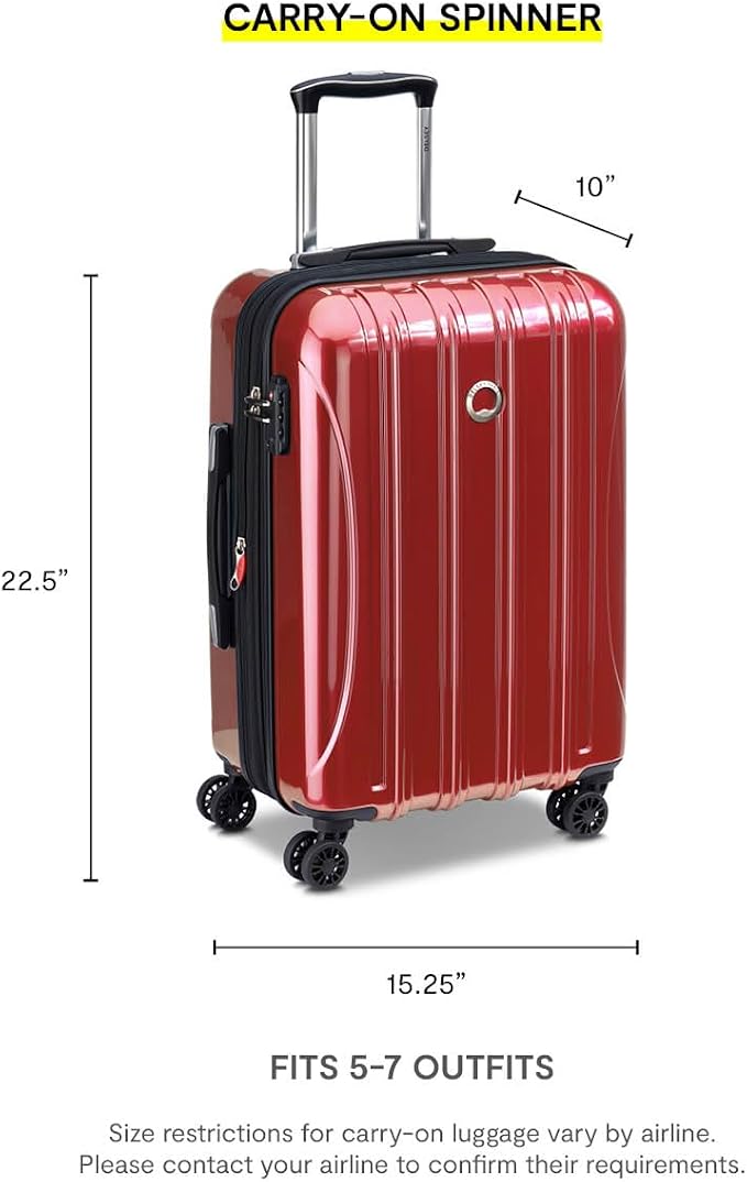 DELSEY PARIS Helium Aero Hardside Expandable Luggage - Image 4