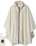 SaphiRose Unisex Rain Poncho Raincoat Hooded by SaphiRose