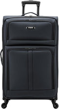 U.S. Traveler Anzio Softside Expandable Spinner Luggage, Dark Grey, by USTraveler