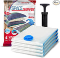 4 Pack Jumbo Vacuum Storage Bags by Spacesaver
