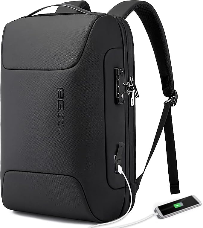 BANGE Anti Theft Business Backpack Fits 15.6 Inch Laptop, Smart Work Backpack - Image 9