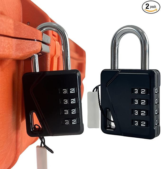 LAFENLIN 2 Pack Combination Locks, Locker Locks by LAFENLIN-HardCaseLock
