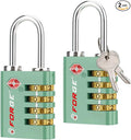 Forge Dual-Opening: Key or Combination Access Lock, TSA Approved Locks by Forge
