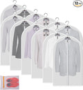 Clear Garment Bags Clothes Covers Protecting Dusts by MsKitchen
