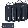 ECOHUB 5 Set Compression Packing Cubes by ECOHUB