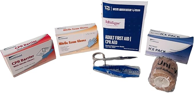4-Shelf Metal 1st Aid Cabinet Class B, Large Capacity First Aid Wall Mount - Image 9