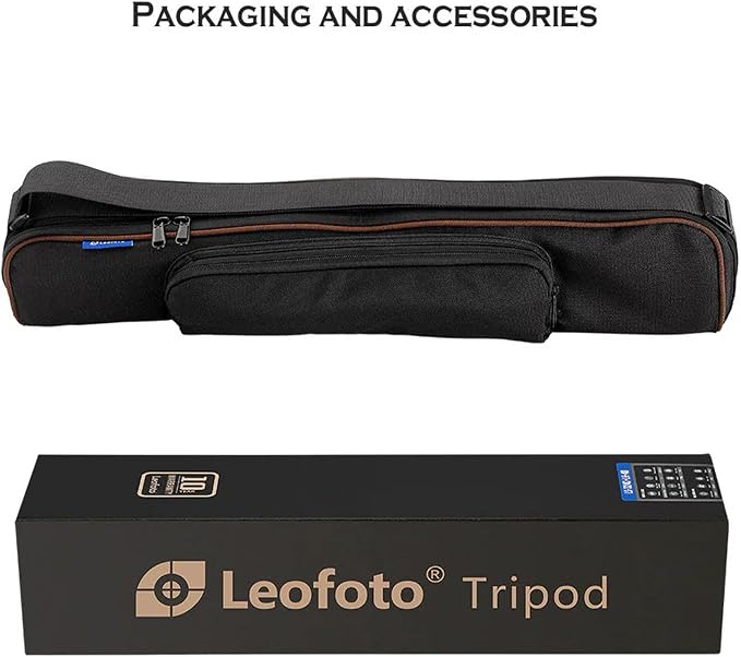 Leofoto Professional Camera Tripod, 63.9" Compact Carbon Fiber Tripod - Image 8
