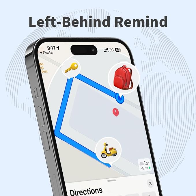 Smart Tag - 4 Pack Bluetooth Tracker Work - Image 8
