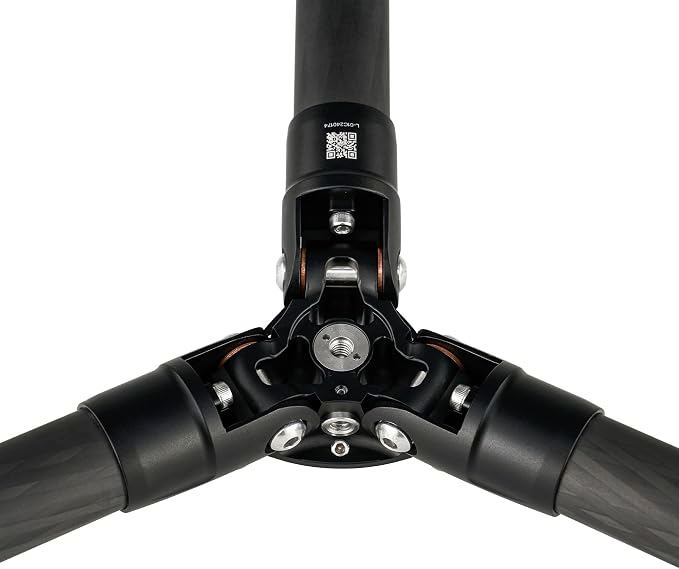 Leofoto 42" Lightweight Carbon Fiber Travel Tripod, Professional Compact Tripod - Image 4