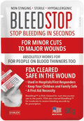 BleedStop™ First Aid Powder for Blood Clotting, Trauma Kit, Blood Thinner by BleedStop