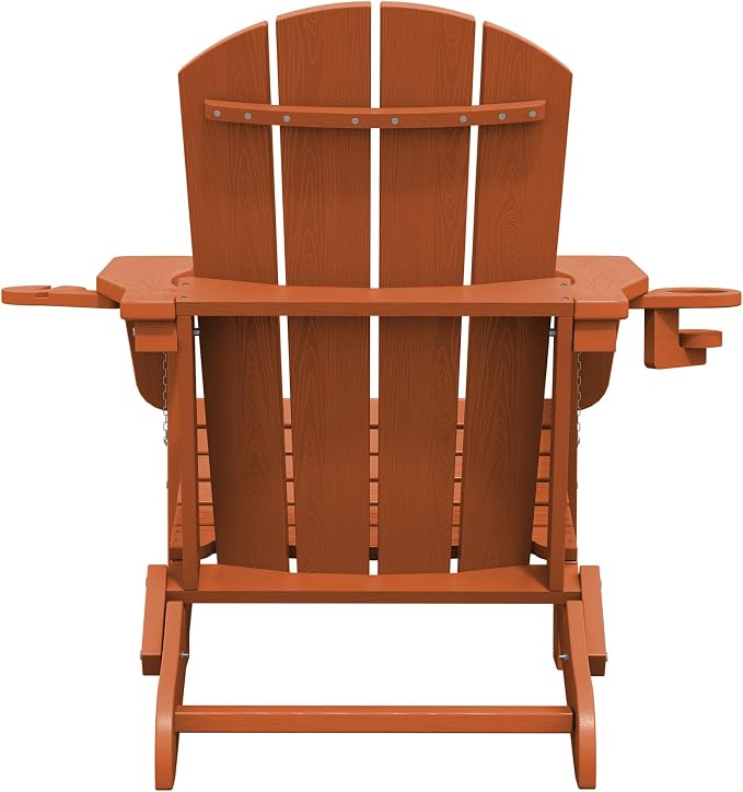 SERWALL Adirondack Chair with Cup Holders - Image 5