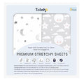 TotAha Premium Stretchy Crib Sheets-Hypoallergenic, Silky Comfort, Buttery Soft by TotAha%7CUnitedStates