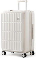 aji Expandable Top Open 26 Inch Checked Luggage by AJIVALUESTYLISHQUALITY