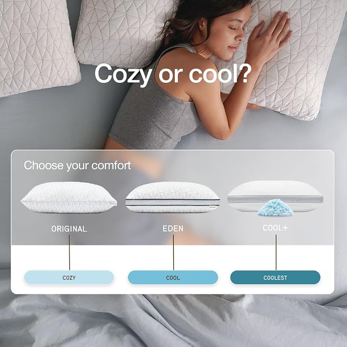 Coop Home Goods Original Adjustable Pillow, King Size Bed Pillows - Image 6
