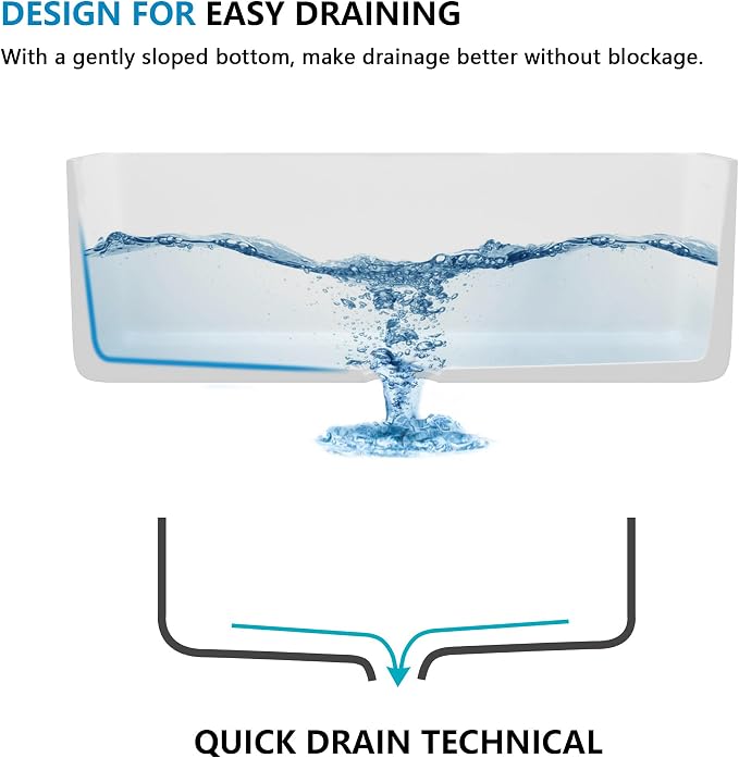 33 White Farm Sink - Image 7