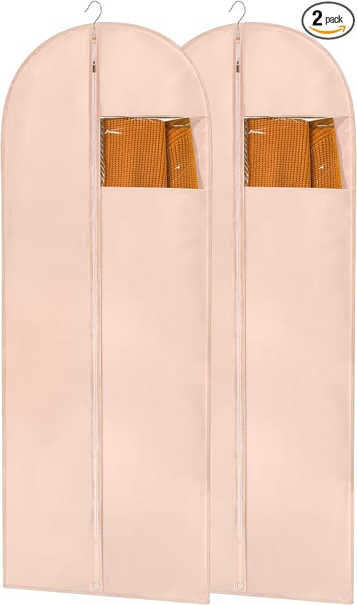 Dress Bags for Gowns, Dress Garment Bag Women, Long Dress Cover by Perber
