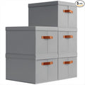 Storage Bins with Lids by Homsorout