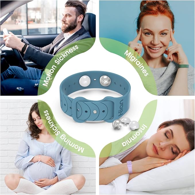 Motion Sickness Bands Sea Sickness Wristbands Acupressure Nausea Wristband/ - Image 5