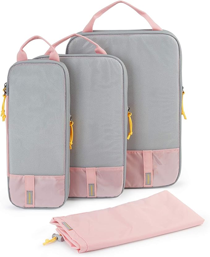BAGSMART 6 Set Compression Packing Cubes by BAGSMART