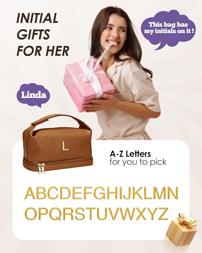 Cute Gifts for Women, Personalized Makeup Bag - Image 7