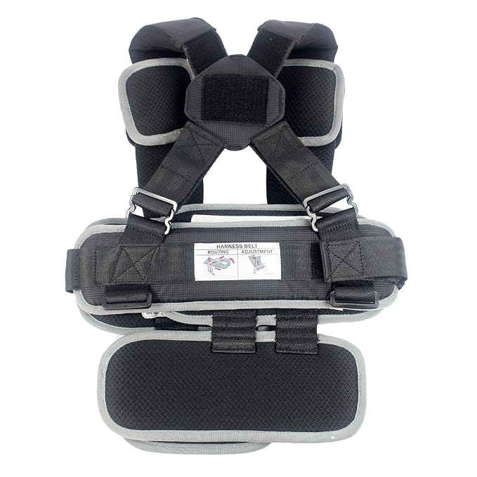 Large Black, Lightweight, Portable Car Seat - Image 3