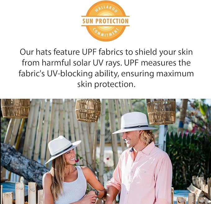 Wallaroo Hat Company Women’s Petite Palm Beach Fedora – UPF 50+ UV Protection - Image 9