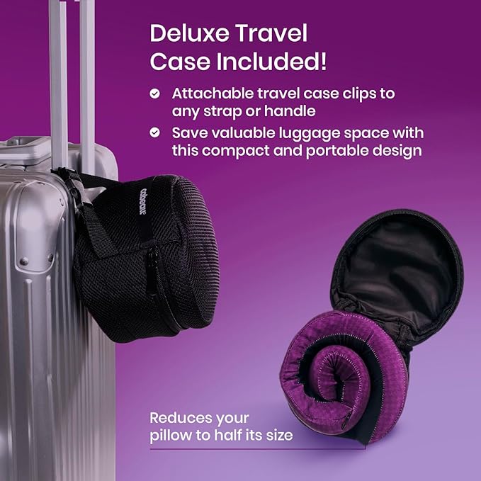 Cabeau Long Haul Flight Cooling Travel Neck Pillow – Evolution Cool – - Image 6