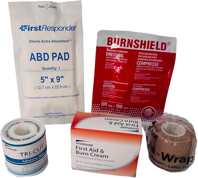 4-Shelf Metal 1st Aid Cabinet Class A, Large Capacity First Aid Wall Mount - Image 9
