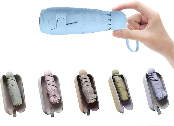 BAODINI Travel Mini Umbrella for Purse by BAODINI