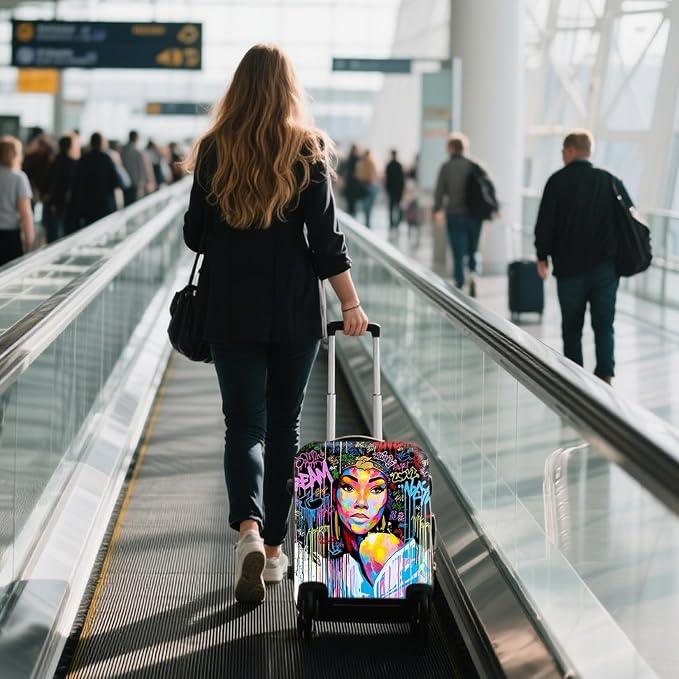 WUJIAONIAO Travel Luggage Cover Baggage Suitcase Cover Protector Skins 18-32 - Image 5