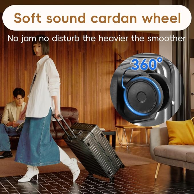 ROAMING Zipperless Luggage 22 Inch - Image 2