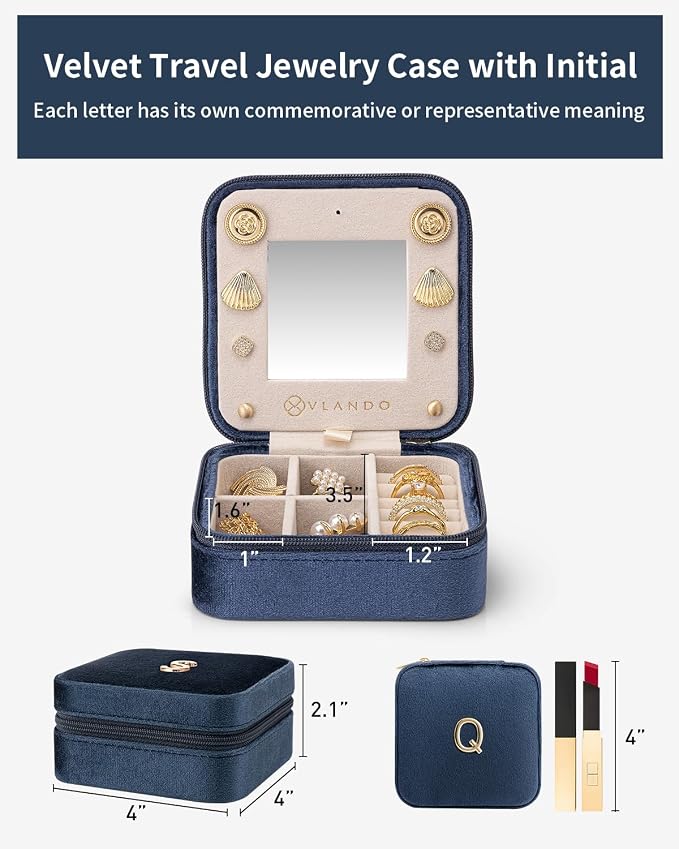 Vlando Travel Jewelry Organizer - Image 4