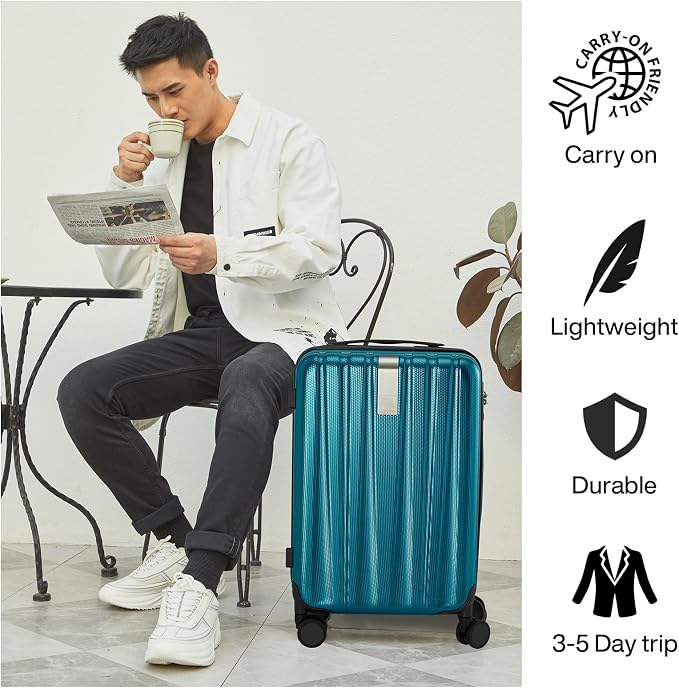 Hanke Luggage Sets 3 piece Carry On Luggage - Image 7