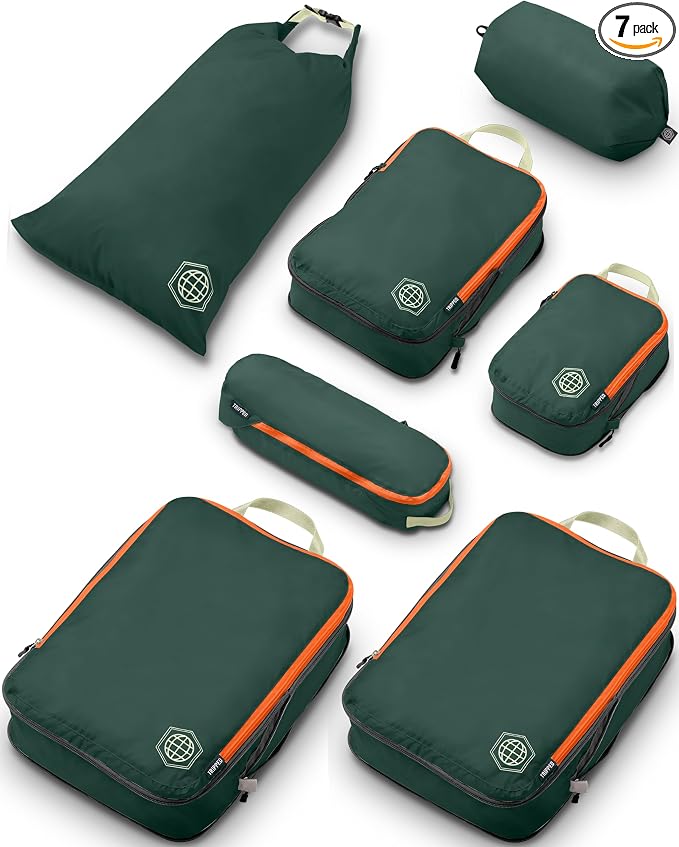 Large Compression Packing Cubes by TRIPPEDTravelGear