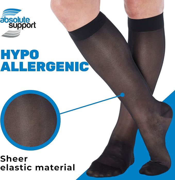 Made in USA - Plus Size Compression Stockings - Image 3