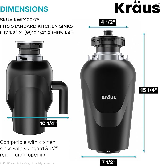 KRAUS Standart PRO™ 23-inch 16 Gauge Undermount Single Bowl Stainless Steel - Image 10