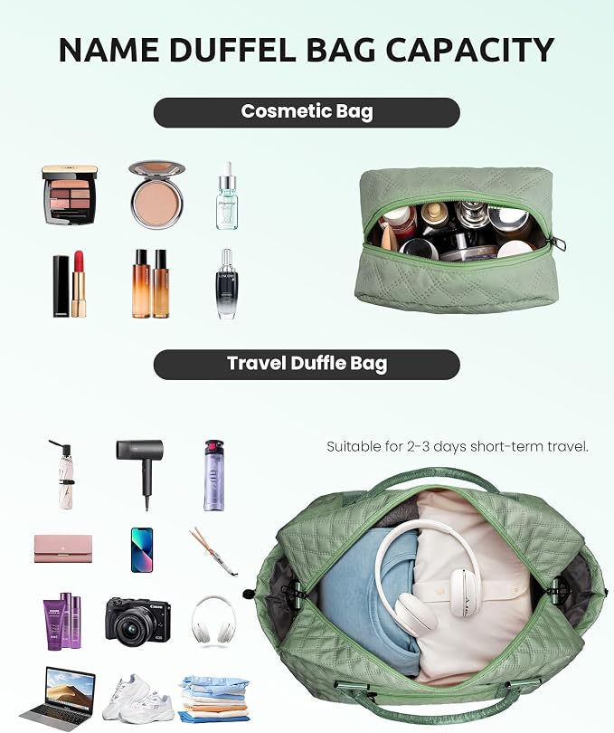 Gifts for Teacher -Initial Travel Bag - Image 6