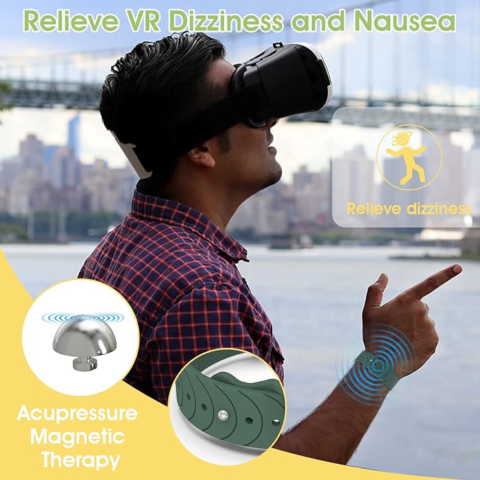 Motion Sickness Bands Anti Nausea Acupressure Wristband Sea Sickness Wristbands - Image 2