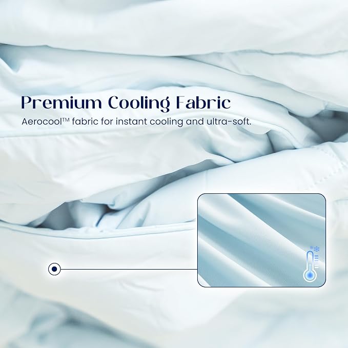 Dream Valley® Outlast® Deepsleep Cooling Comforter, Twin Size, NASA-Grade Space - Image 5