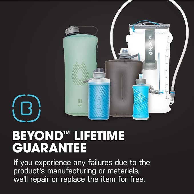 HydraPak Stow - Collapsible Backpacking Water Bottle - BPA Free, Ultra Light - Image 6