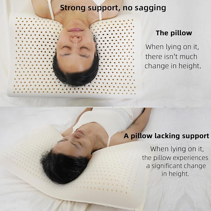 Nature Latex Foam Pillows, Cervical Pillow - Image 5