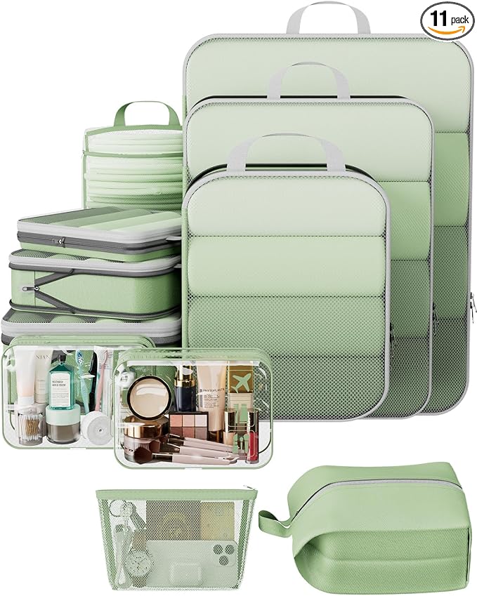 Veken 11 Set Compression Packing Cubes by Veken