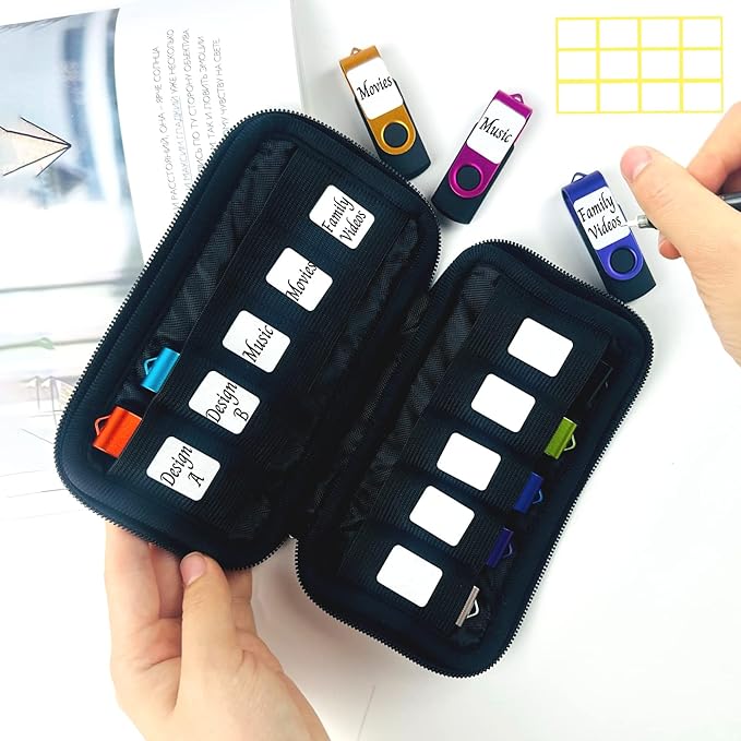 Flash Drive Case USB Storage Case JBOS USB Holder Storage Bag, Electronic - Image 2